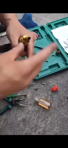 Tubeless Roda Vacuum Alat Tambal Ban Tubles Tubles Gun Bentuk Tembak Alat Tambal Tipe universal