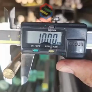 As Kuningan 10 mm & Brass Round Bar: Bahan As Berkualitas