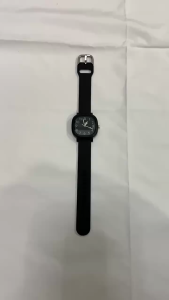 Stylish Square Womens Watch Hands Arabic Numerals Silicone Strap Sporty Dial For Everyday Outdoor Active