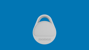 MOMAX Pinpop Key Finder Smart Tracking Tag Luggage Tracker for Key Pets Works with Apple Find My Locator