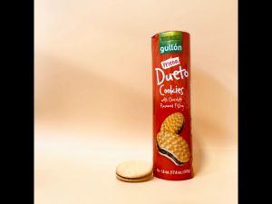 Gullon Mega Dueto Duo Cookies with Chocolate Flavored Filling 500g