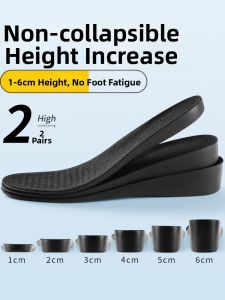 Invisible Comfortable Height Increasing Insoles 2cm