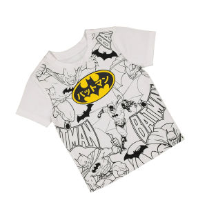 Hot Toys | 2026 Summer Hot Selling Fashion Superhero Batman Pattern Design Hip Hop Street 3D Printed Round Neck T-shirt Large Size