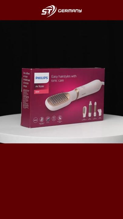 Máy sấy tạo kiểu tóc Philips serie 3000 BHA310/00 nội địa Đức