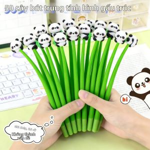 ka ba xiong | Smooth Quick-drying Pen Black High Capacity Green