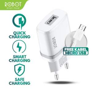 Charger Robot RT-K7 Quick Charger 5V/1A Garansi Resmi