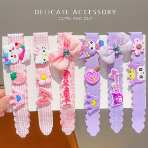 Cartoon Baby Hair Band Magic Tape