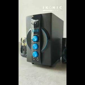 IKONIC Speaker bluetooth Salon Aktif Multi Media 2 in 1 Speaker SR 878 G