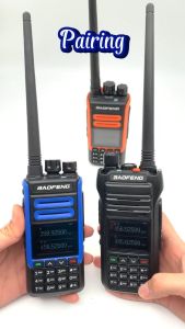 Baofeng BF-UV1706 Handheld Portable Walkie Talkie 2200mAh Dual Band Two Way Radio Long Range 5-20KM 999 Channels One Key Fastcopy Frequency Free Battery