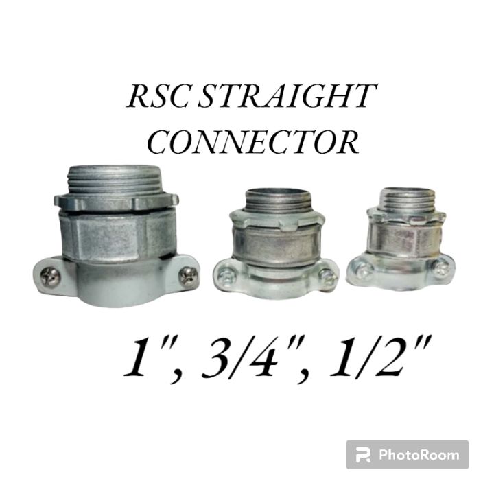 Sec Rsc Box Connector RSC STRAIGHT CONNECTOR 1/2