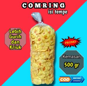 Comring rasa bawang isi tempe 500gr termurah langsung dari produsen