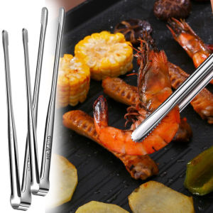 304 Stainless Steel Barbecue Clip / Non-Stick Steak Clamp / Delicate Metal Barbecue Clips / Grilling BBQ Tongs / Kitchen Accessories Baking Tool