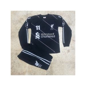 COD/ setelan baju kiper sepakbola anak laki laki/ baju sepakbola lengan panjang liverpul merah