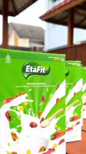 ETAFIT - Solusi Masalah Pernafasan - Susu Kambing Etawa Bubuk Asli 100% Original - Paket 4 Box