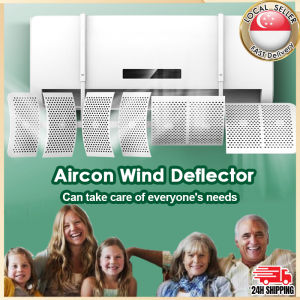 🇸🇬Air Conditioning Windshield Anti-Direct Blowing Aircon Wind Deflector 8 Leaf Universal Air Outlet Baffle 空調擋風板