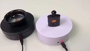 360 Rotating Turntable Electric Display Stand 360° Rotation Turntable Platform Motorized Display Stand 12CM