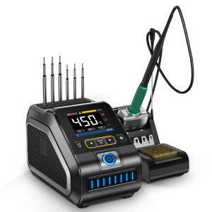 FNIRSI | Intelligent Constant Temperature High Power Professional Soldering Station 200w