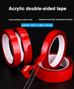 Double Tape Acrylic Adhesive Transparent Isolasi Perekat Double Tape Super Kuat Multifungsi