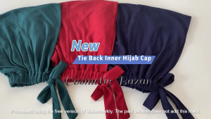 Inner Snowcap Tali Indonesia💝 Inner Tudung Snowcap Bertali 💝 Anak Tudung Cotton Jersy 💝