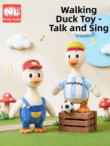 NUBILUBI | Interactive Talking and Walking Football Duck Toy
