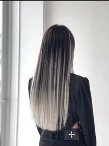 Real Human Hair Feather Extensions Paris Painted Colorable Unfolded Braid Hair Instantly Change Hair Type