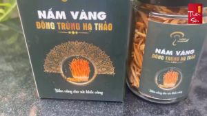 Nấm Đông trùng Hạ Thảo hữu cơ sấy thăng hoa Đông trùng hạ thảo khô chính hãng hộp quà đông trùng hạ thảo cao cấp loại 10g