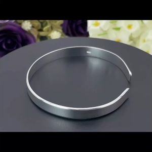 💥PROMO💥#BGC1151 Pure Silver 999 Personalised Engraved Cuff Bangle - Adjustable Bangle - Custom Name Bangle For Men Women
