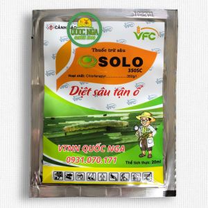 THUỐC DIỆT SÂU SOLO 350SC - CHUYÊN TRỪ BỌ TRĨ NHỆN GIÉ MUỖI HÀNH SÂU CUỐN LÁ ĐỤC THÂN