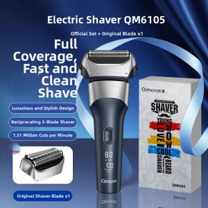 QIMAN | Electric 3D Floating Heads Reciprocating Shaver