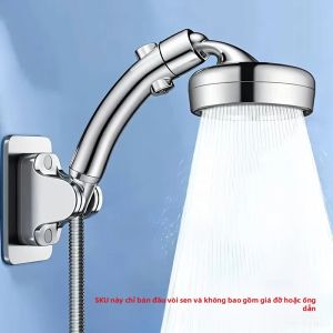 2 Trong 1 Xoay Khuỷu Tay Cao Cấp Cầm Tay Vòi Sen Có Thể Điều Chỉnh Tiết Kiệm Nước Lượng Mưa Tròn Vòi Phòng Tắm Phụ Kiện