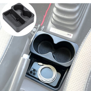 Hộp Đựng Đồ Khay Đựng Cần Số Hộp Để Cốc Phụ Kiện Nội Thất Xe Hơi Suzuki Jimny 1998-2018 Số Sàn Màu Đen Chất Liệu ABS Lắp Ở Bảng Điều Khiển Trung Tâm