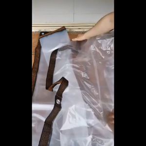 3M*5M【lebih tebal】Tahan air 99% Terpal Plastik Bening /plastik UV Green House /tebal Plastik Bening Transparan /Terpal Anti Air Untuk Tanaman Teras Mobil