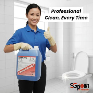 Anti-Bacterial Toilet Bowl Cleaner Super Pow – Powerful Formula for a 99.9% Germ-Free Shine
