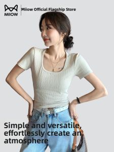 MiiOW | Slimming All-matching Womens T-Shirt