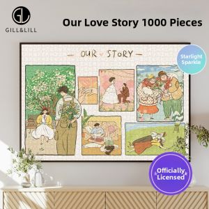 GILL&LILL | Love Themed Adult Healing Puzzle 1000 Pieces