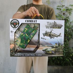 Military Themed Remote Control Tank Toy for Boys