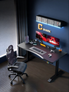 SUMUYUAN | Anti-Glare Intelligent Lifting Dual Person Gaming Desk With Robotic Arm