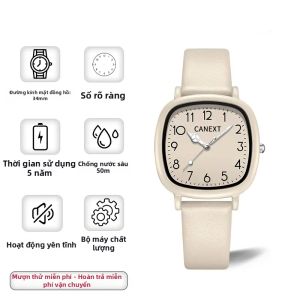 COJR | Đồng Hồ Chỉ Bằng Con Trỏ im lặng Dùng Cho Học Sinh Thi Cử
