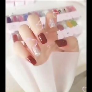 Sơn Móng Tay 2n1 Dạng Lột Fairys Gift Sơn Móng Tay Không Thấm Nước Nhanh Khô Màu Tự Nhiên