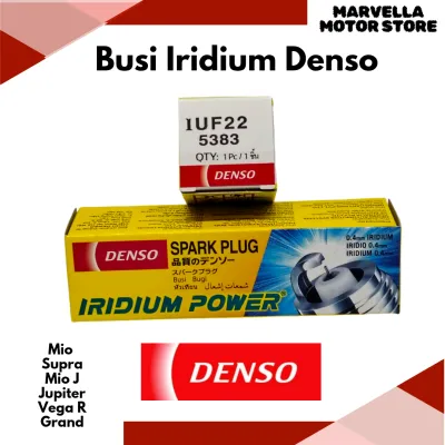 Busi Iridium Denso IUF22 Mio Supra Mio J Jupiter Vega R Grand