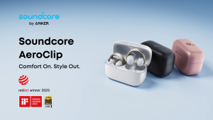 [คัดสรรพิเศษจาก เตนล์] Soundcore AeroClip Clip-On Open-ear Earbuds หูฟังบลูทูธไร้สาย หูฟังไร้สาย หูฟังบลูทูธ ใช้ได้นานถึง 32H