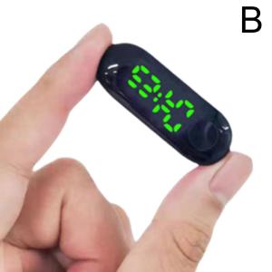 1Pcs Motorcycle Electric Vehicle Onboard Time Display Stickable Portable Electronic Watch Waterproof Luminous Digital Display