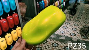 AIKKA PZ35 Envy Green Pearl | Supreme Pearlized | Automotive 2K Car Paint Motor Body Aerosol Spray Cat Bancuh Kereta DIY