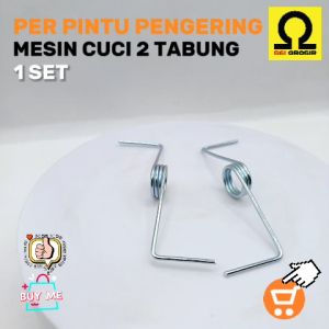 Per Penutup / Per Mesin Cuci Pintu Pengering 2 tabung (1 SET)