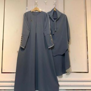 Inara Dress - Set French Khimar Crinkle Airflow