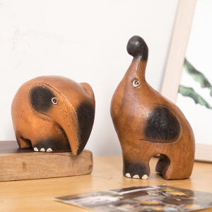 Elephant Statue Elephant Decor Elephant Gift Home Decor Office Bookshelf TV Cabinet Living Room Shelf Table Decoration