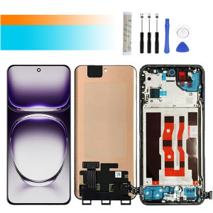 หน้าจอ OLED สำหรับ Oppo Reno 12 5G LCD CPH2625 จอแสดงผลระบบสัมผัสพร้อมแผงดิจิไทเซอร์ สำหรับ Reno12 5G LCD