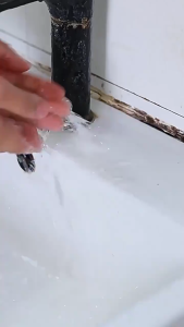 FYBEE Kitchen Sink Splash Guard Water Catcher Drying Mat Kitchen Countertop Protector Splash-Proof Draining Pad Faucet Mat Sink Mat