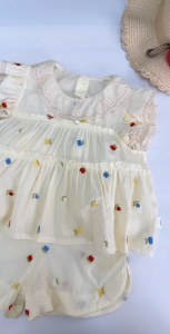 Setelan anak cewek import kapas setelan anak perempuan 1-5 tahun baju setelan anak perempuan