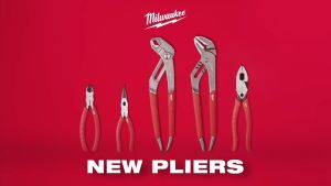 MILWAUKEE 48-22-6310 10 Comfort Grip Straight Jaw Pliers Rust protection Machines Precision Forged Strength